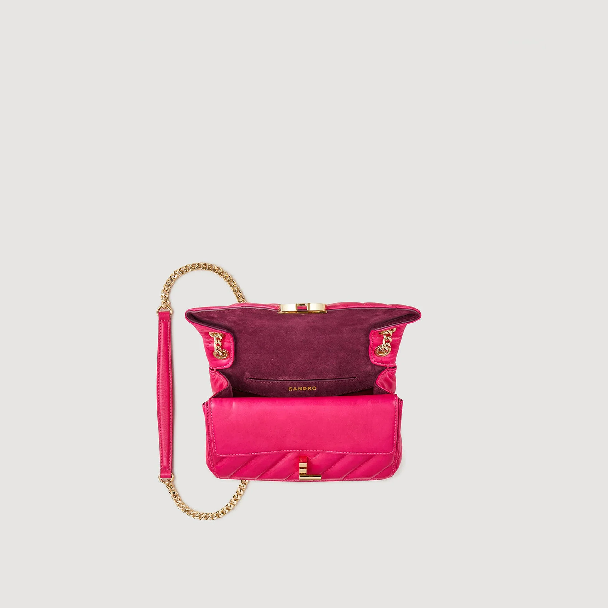 Petit Sac Yza En Cuir Lisse - Image 5