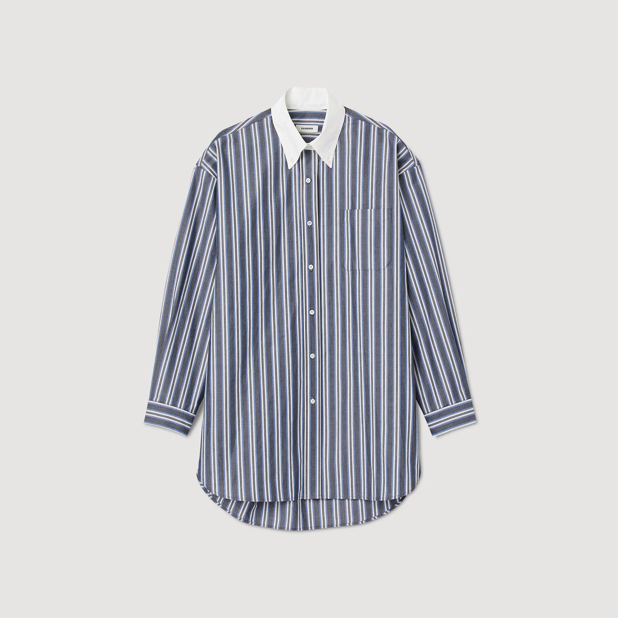 Chemise Oversize À Rayures - Image 2
