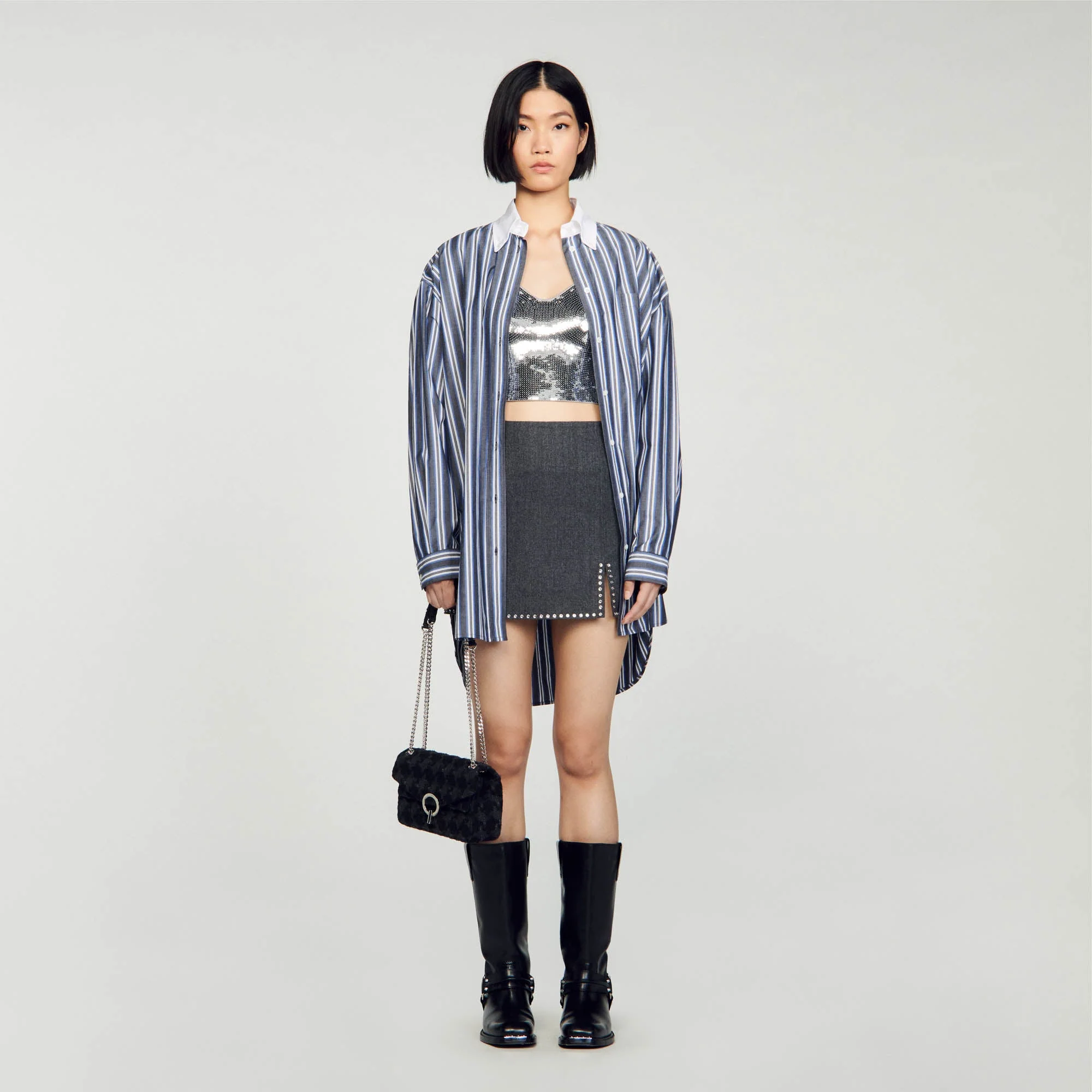 Chemise Oversize À Rayures - Image 3