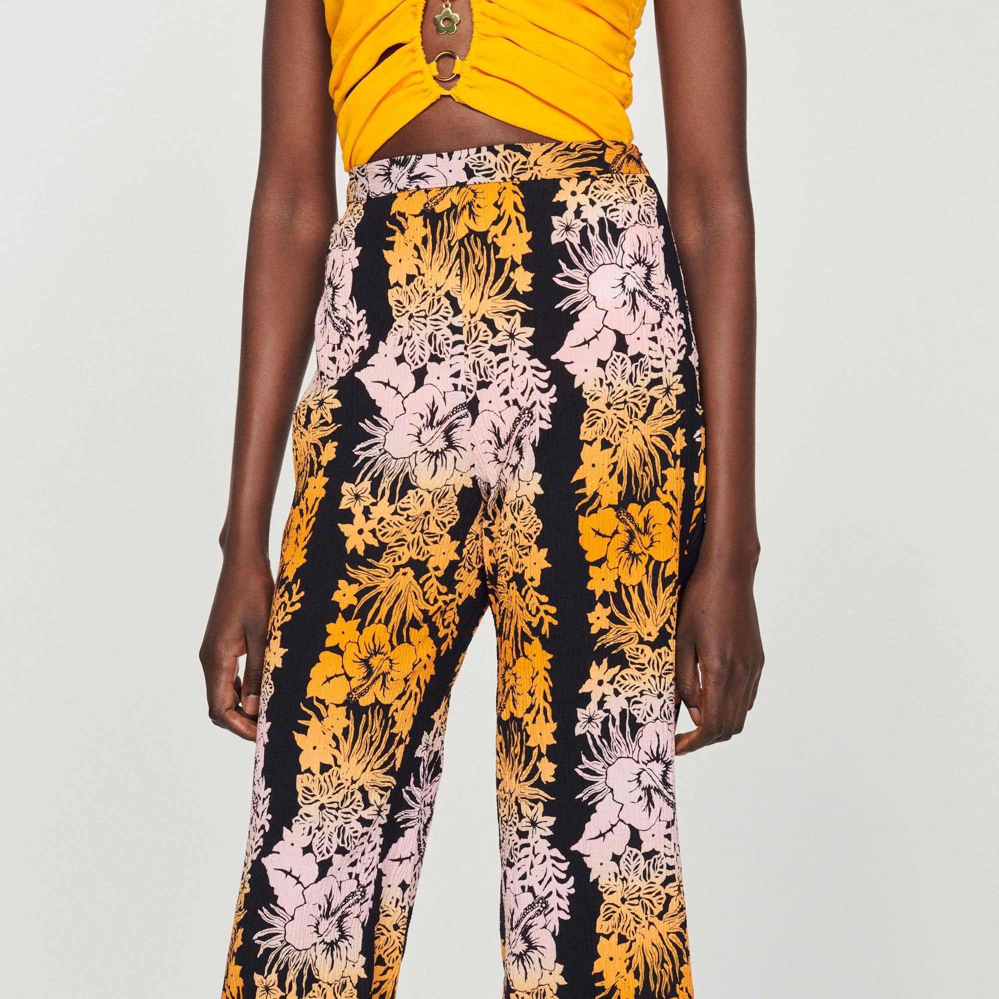 Pantalon Fluide Imprimé Hawaï - Image 3