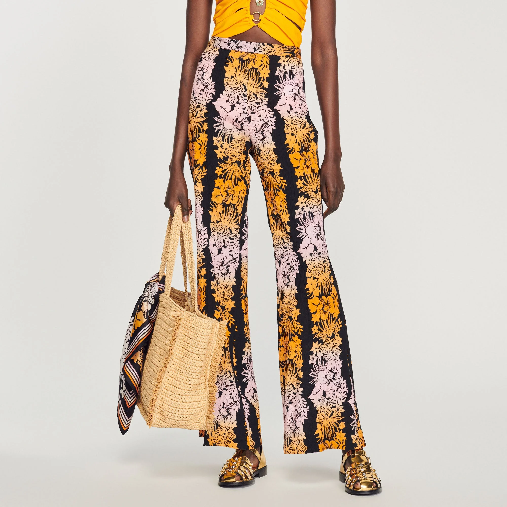 Pantalon Fluide Imprimé Hawaï - Image 5