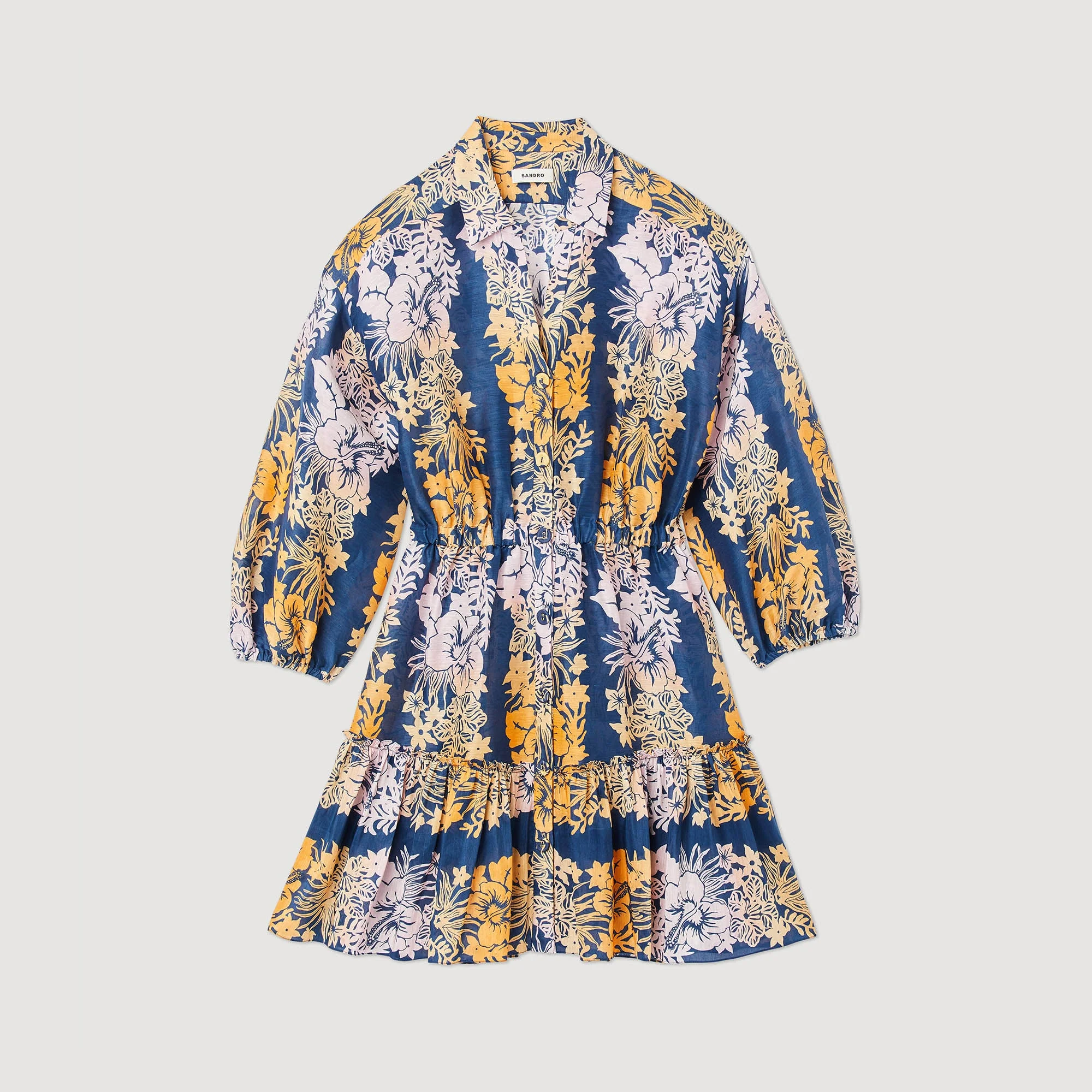 Robe Courte Imprimée Hawaï - Image 2