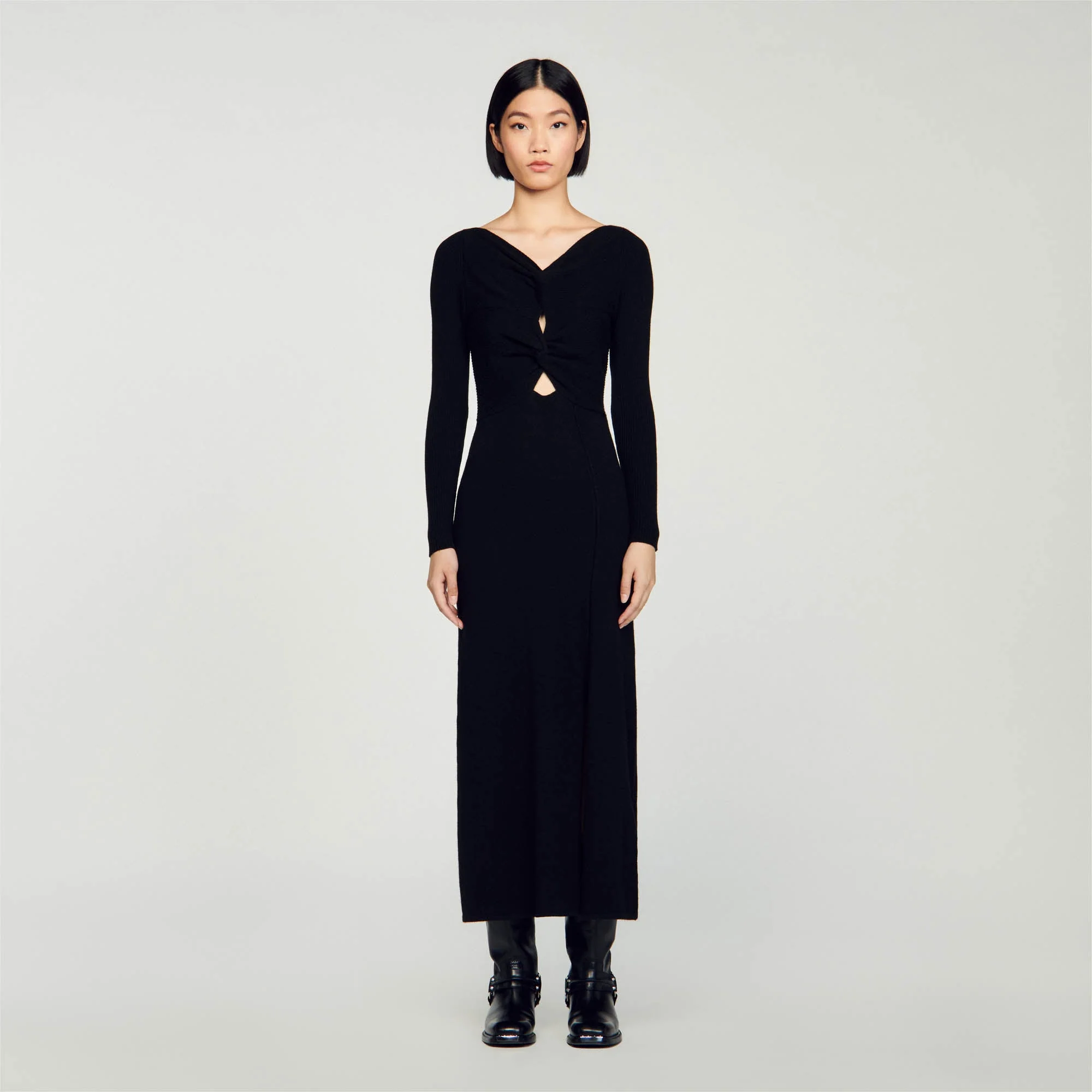 Robe En Maille Torsadée - Image 2