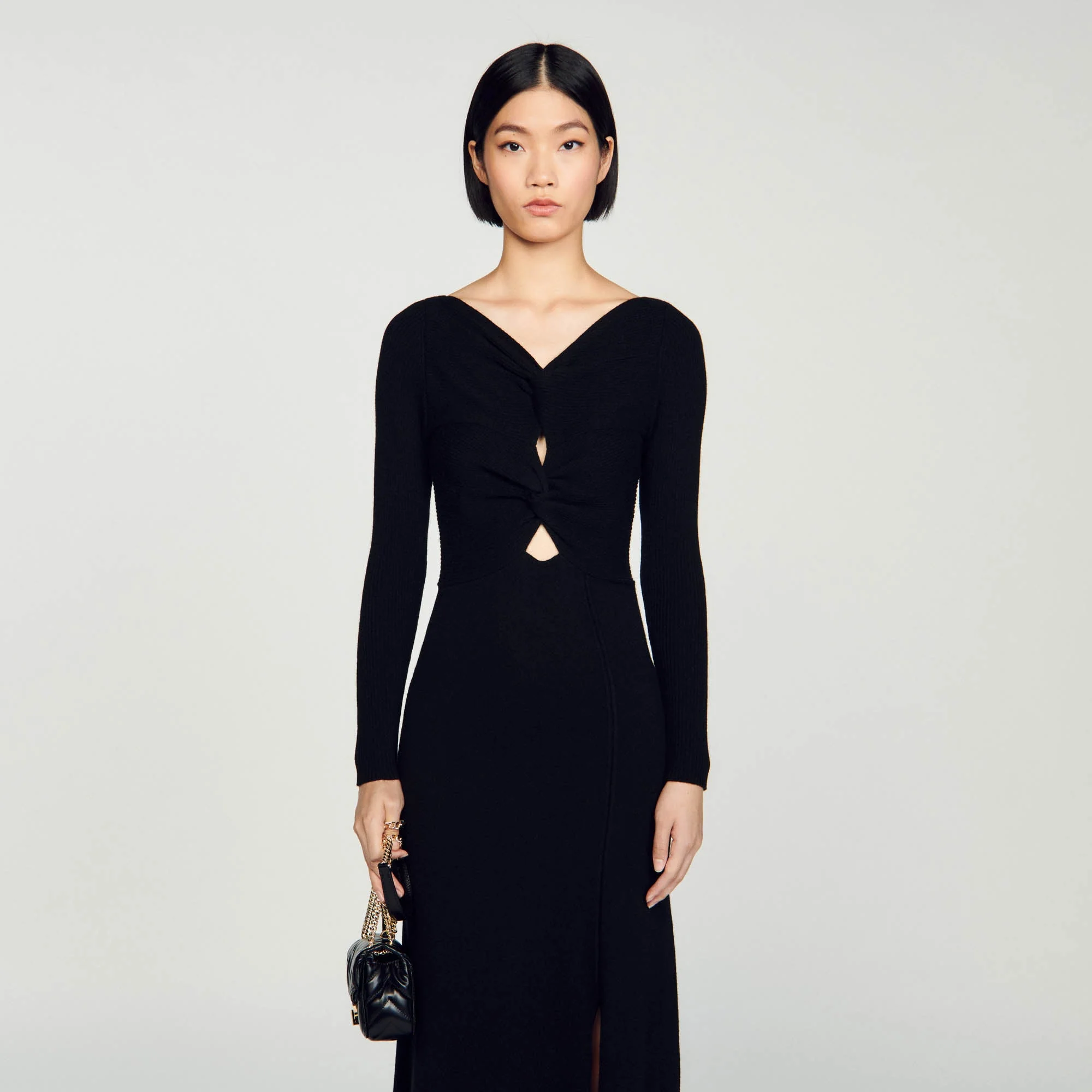 Robe En Maille Torsadée - Image 5
