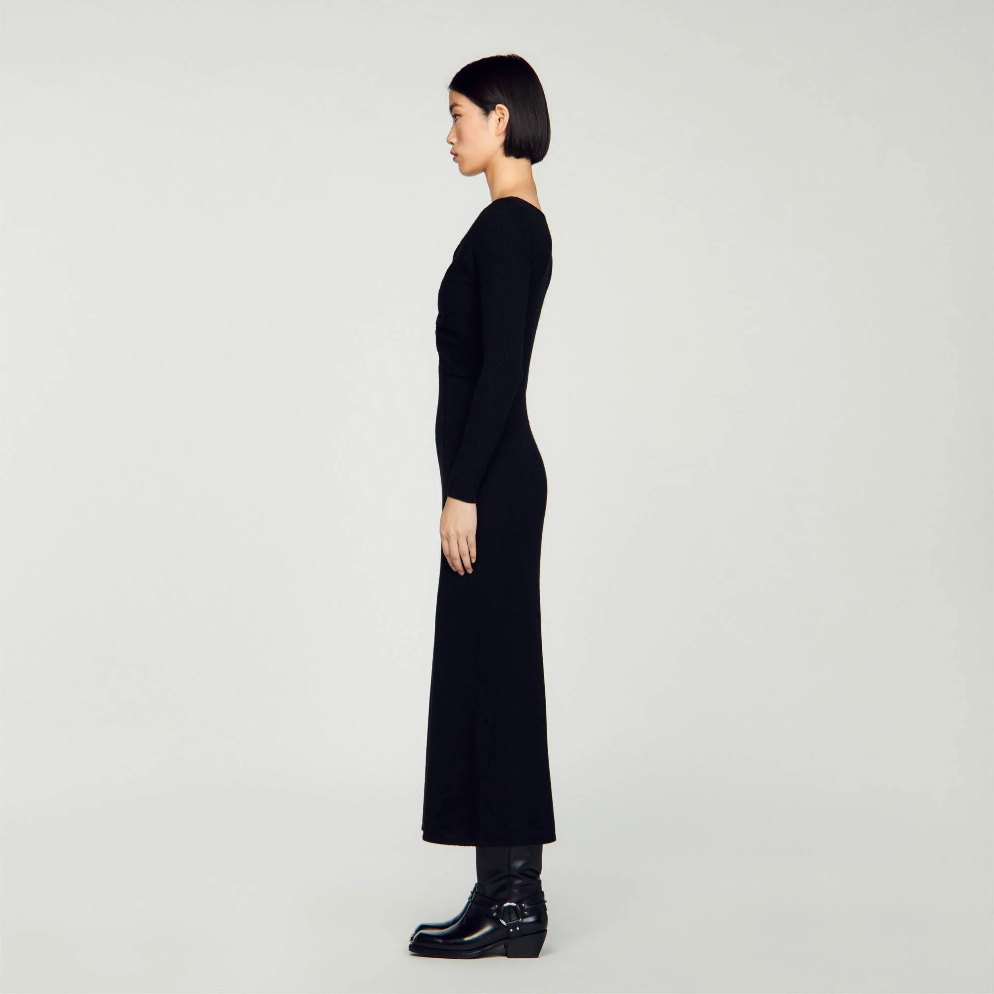 Robe En Maille Torsadée - Image 7