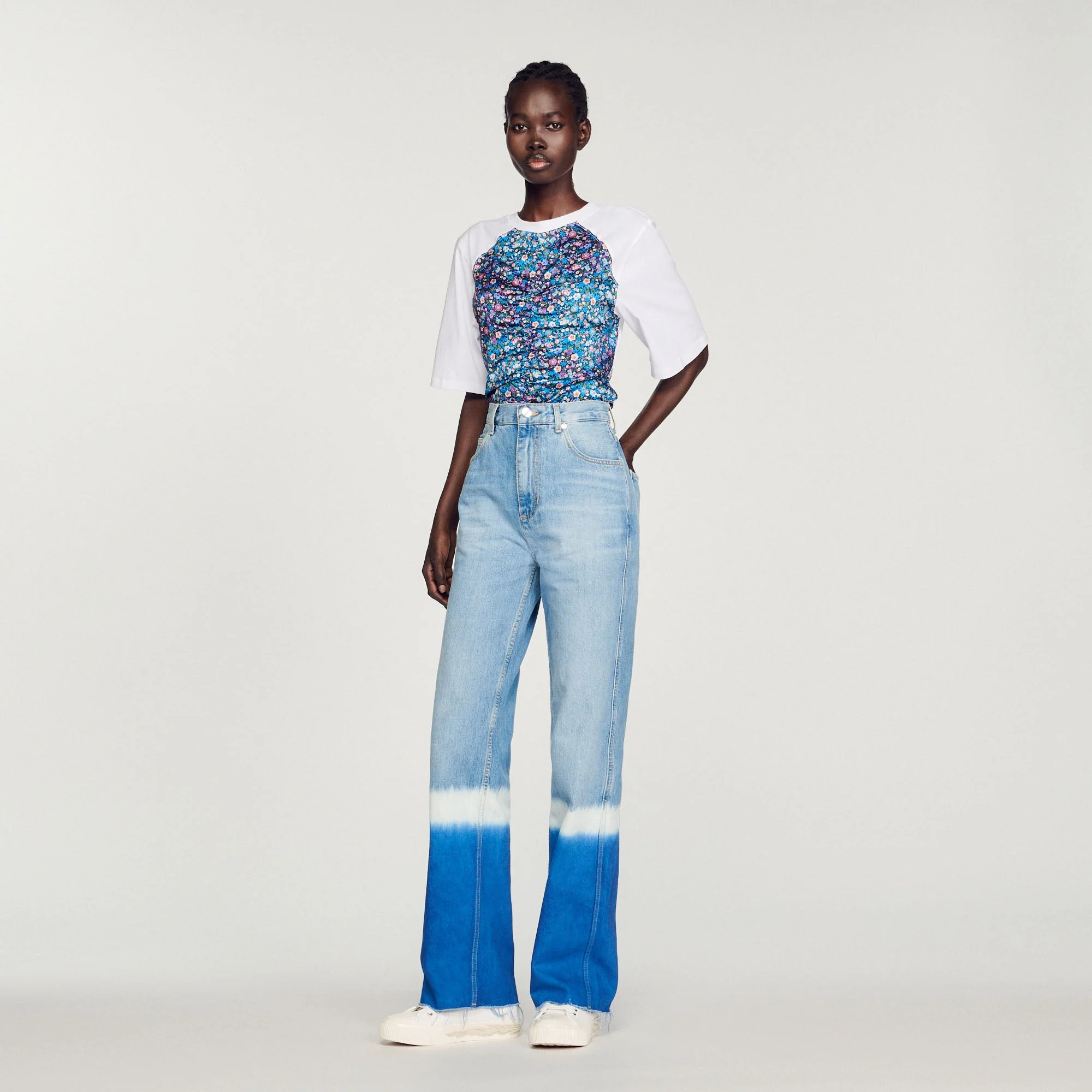 T-Shirt Foulard Ouvert Au Dos - Image 3