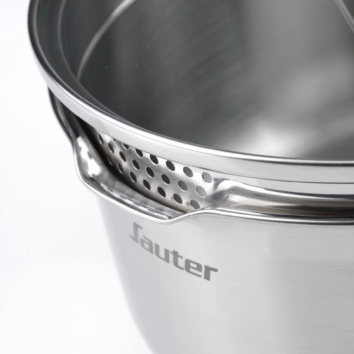 Couvercle En Verre Avec Bouton En Inox - Transparent/Argenté - 3 Tailles - Image 3