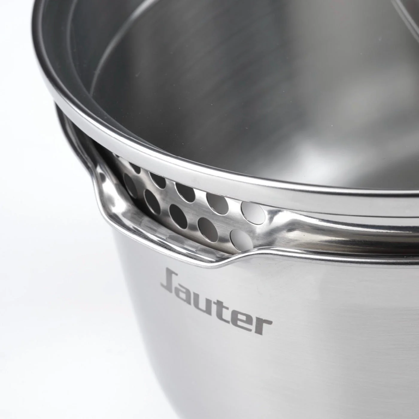 Couvercle En Verre Avec Bouton En Inox - Transparent/Argenté - 3 Tailles - Image 4