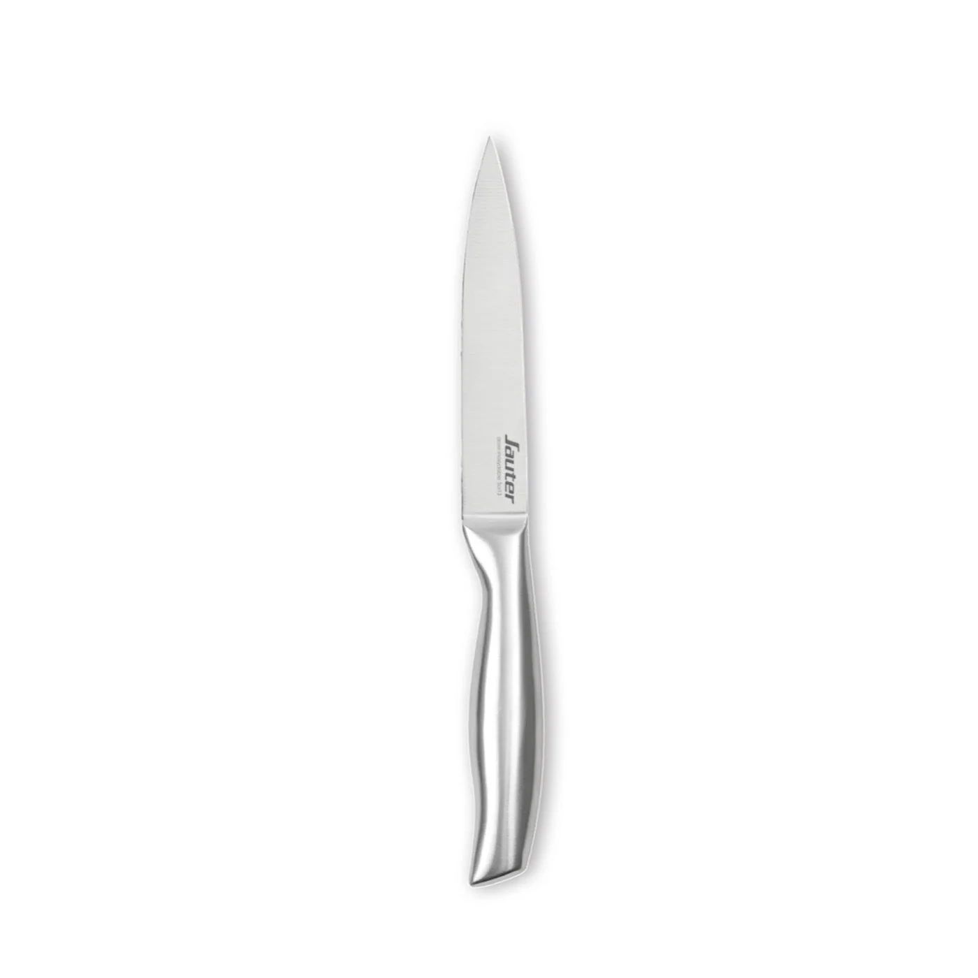 Couteau D'Office Inox Avec Manche Creux - Argenté - 12.5cm - Image 2