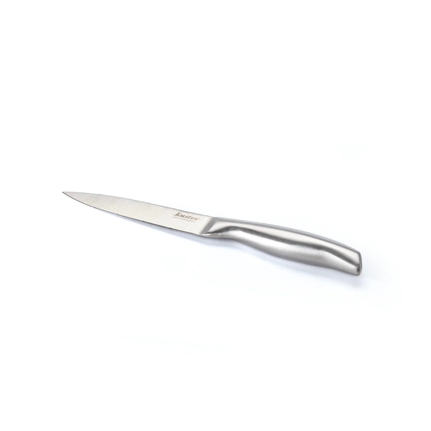 Couteau D'Office Inox Avec Manche Creux - Argenté - 12.5cm - Image 4