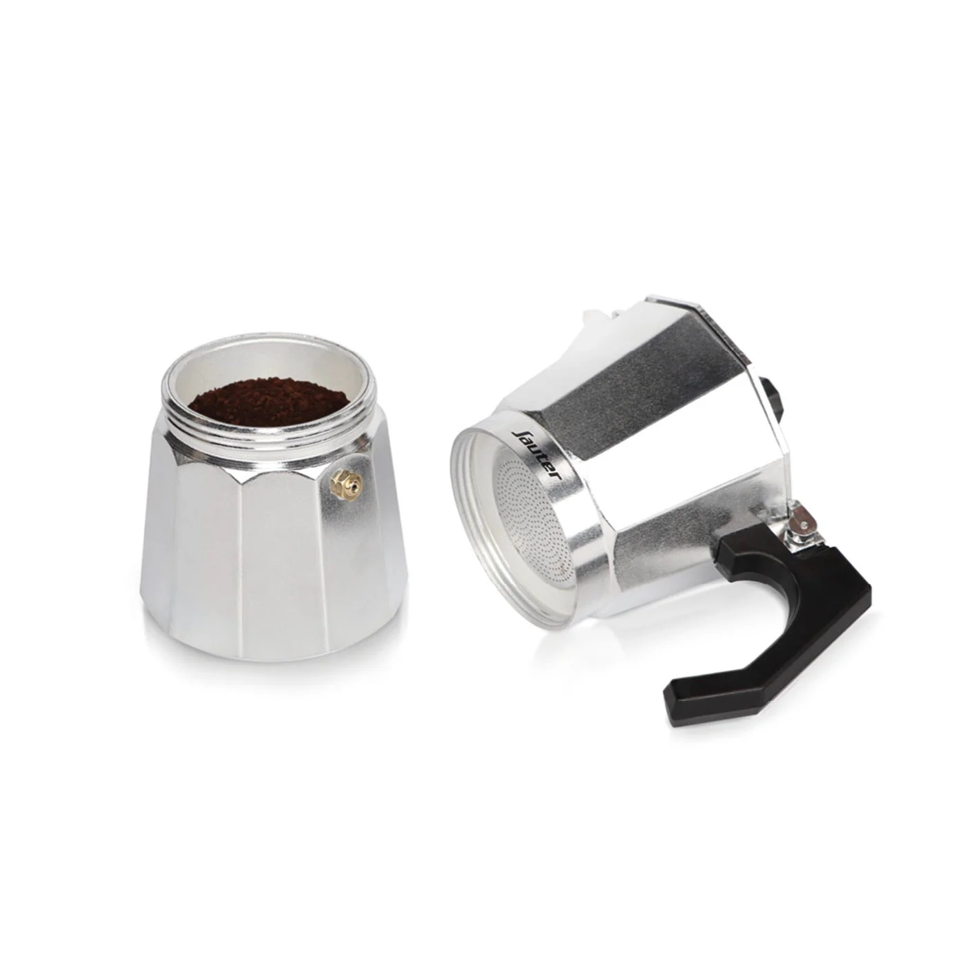 Cafetière En Aluminium - Argenté - Image 3