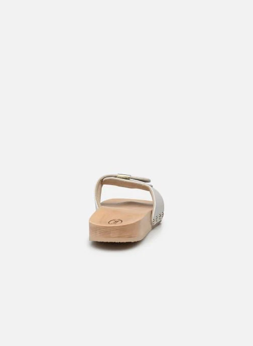 Sandales Pescura Flat Leather - Blanc - Femme - Image 5