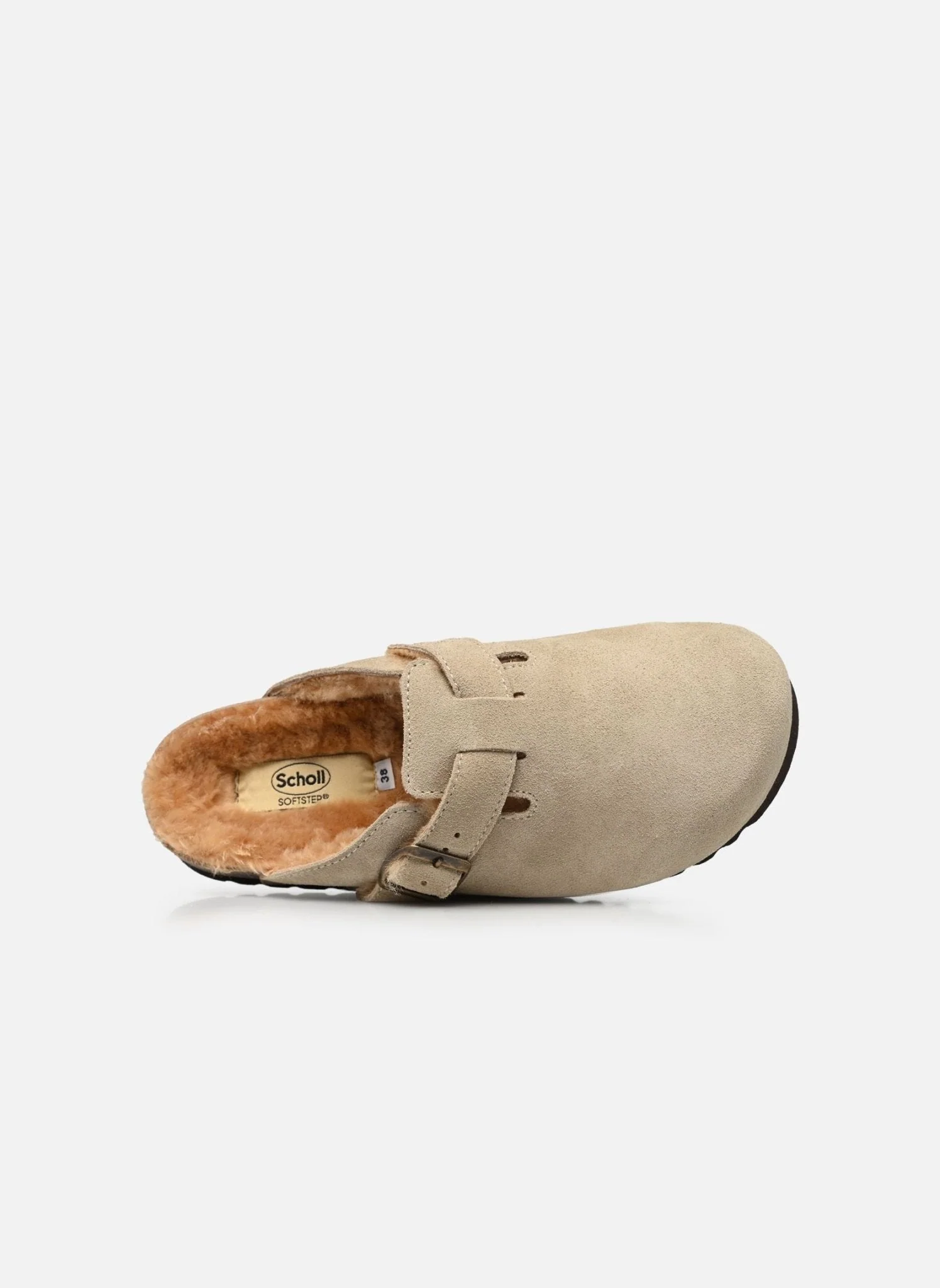 Chaussons Fourrés - Beige - Femme - Image 2