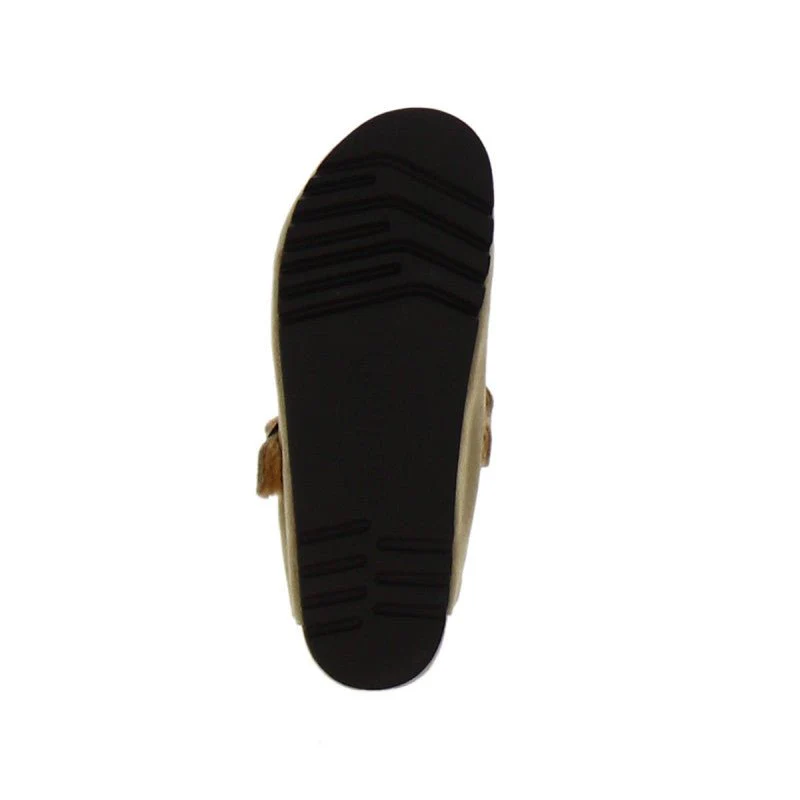 Chaussons Fourrés - Beige - Femme - Image 4