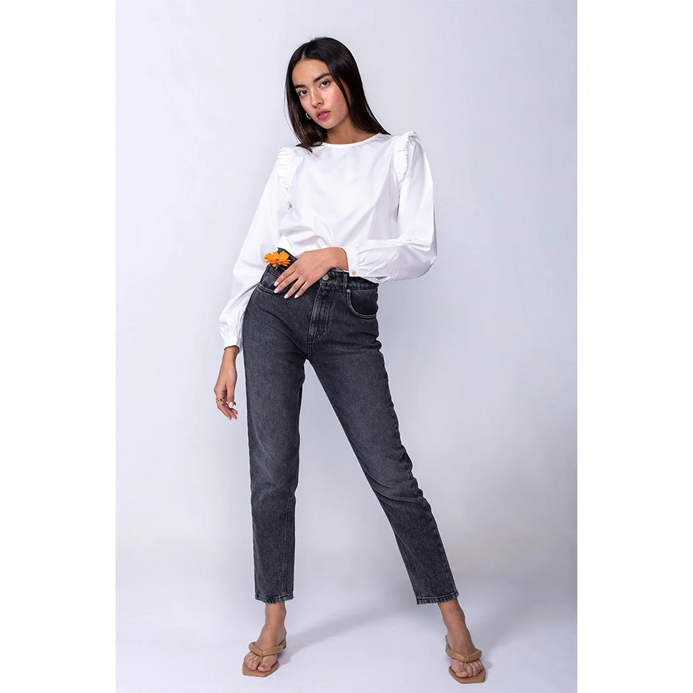 Blouse Brooklyn - Blanc - Image 4