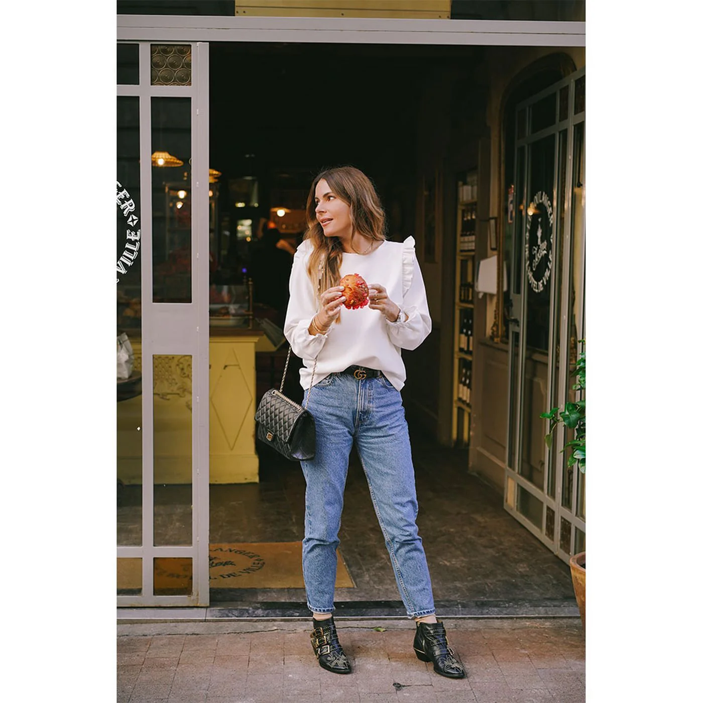 Blouse Kansas - Blanc - Image 4