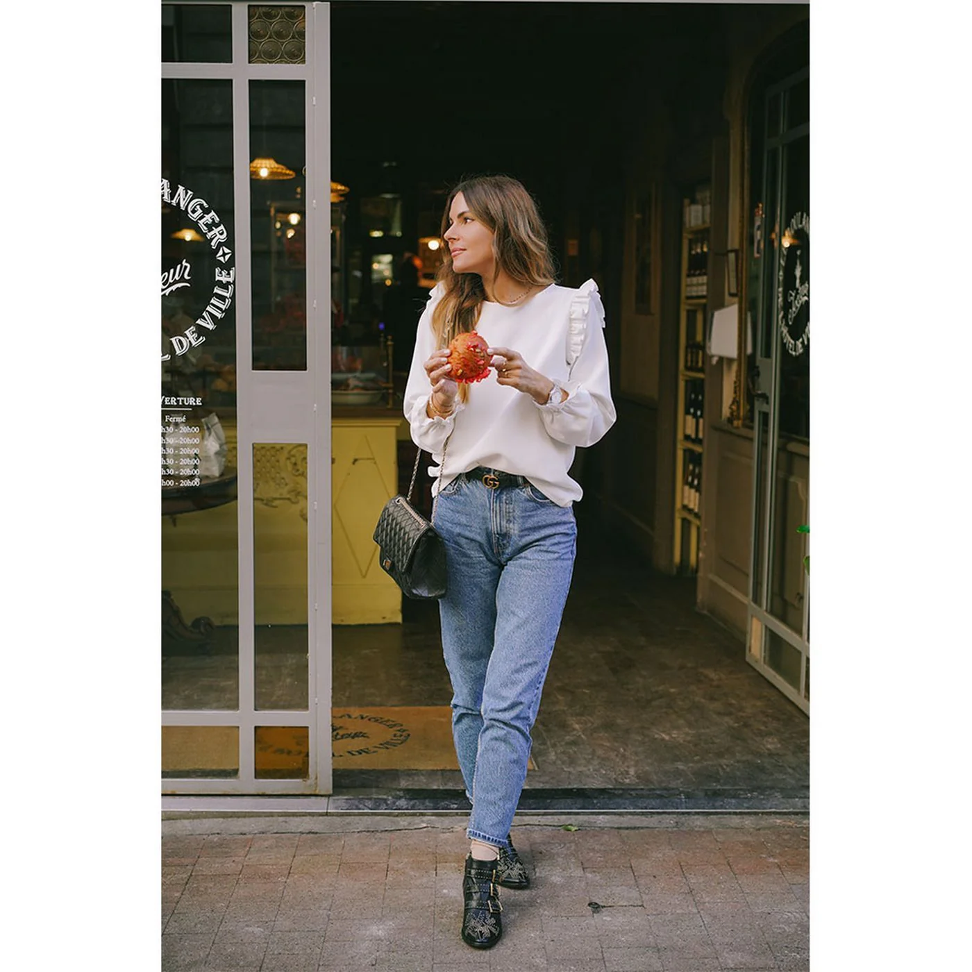 Blouse Kansas - Blanc - Image 5