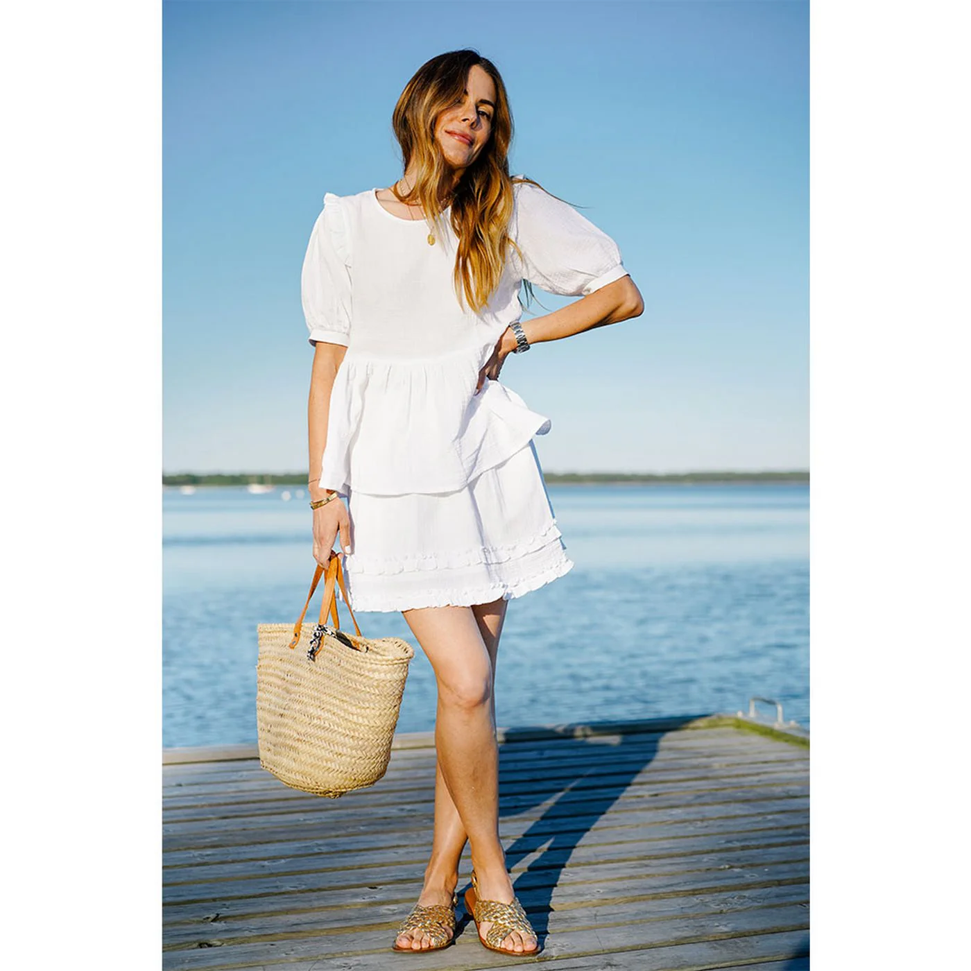 Blouse Magy - Blanc - Image 2