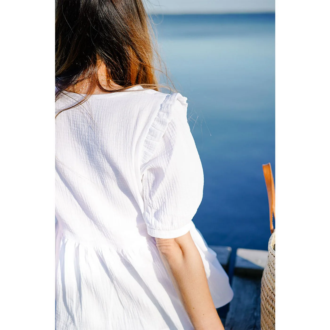 Blouse Magy - Blanc - Image 5