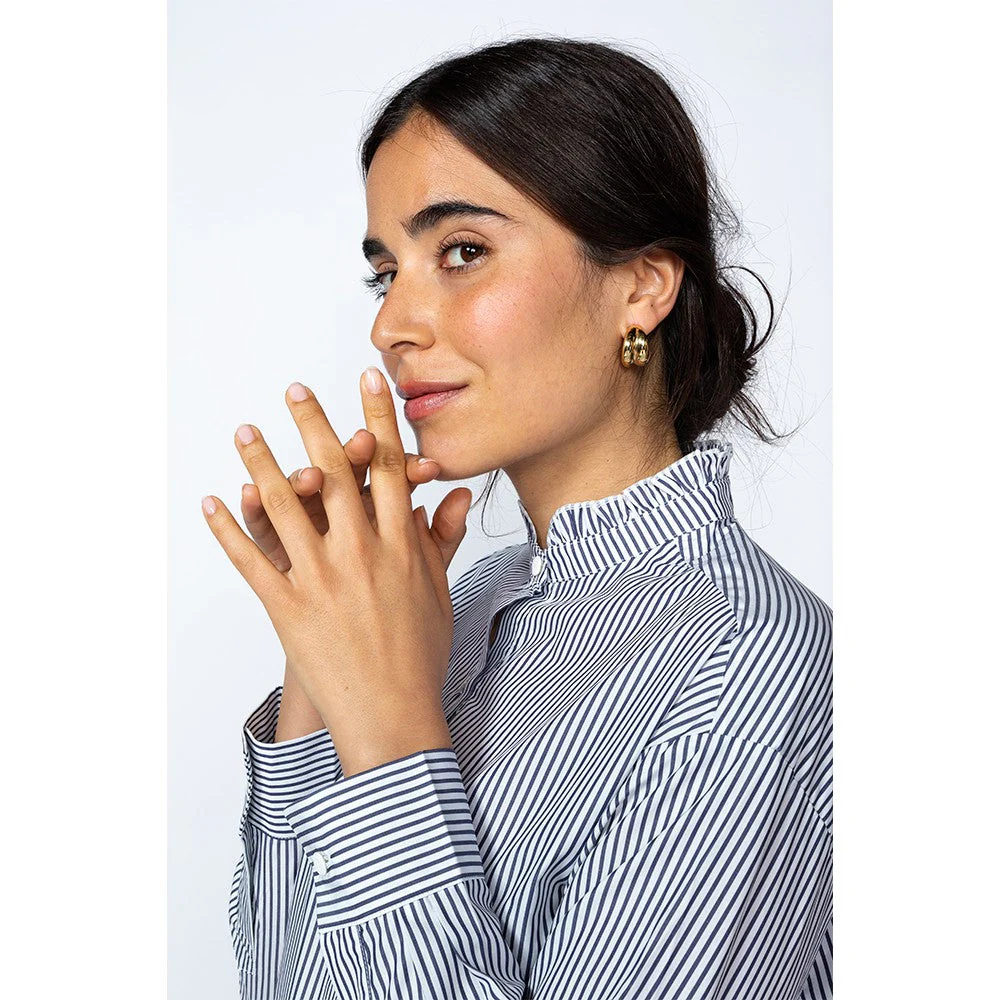 Chemise Dean - Rayures Marine/Blanc - Image 2