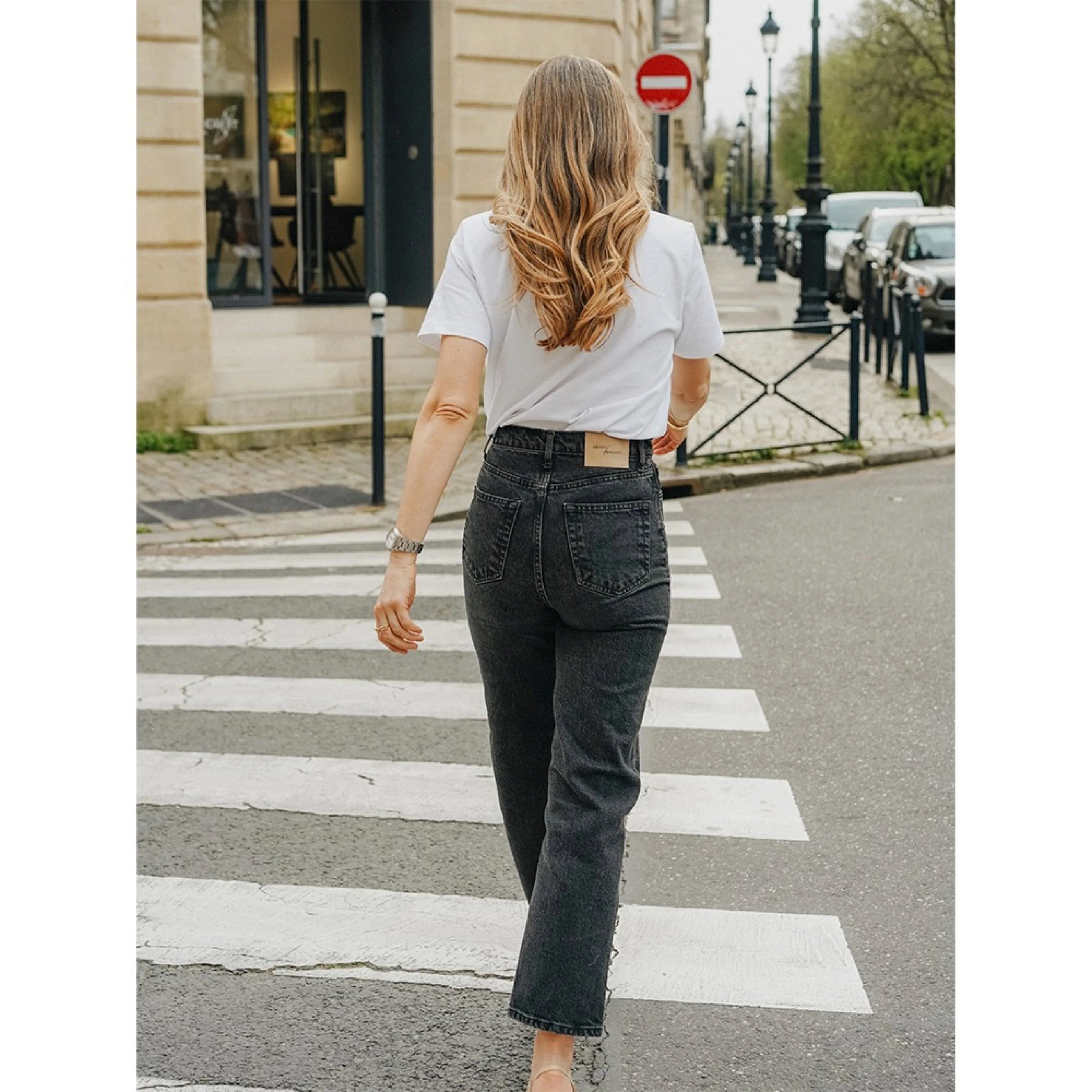 Jeans Numero 23 - Noir - Image 2