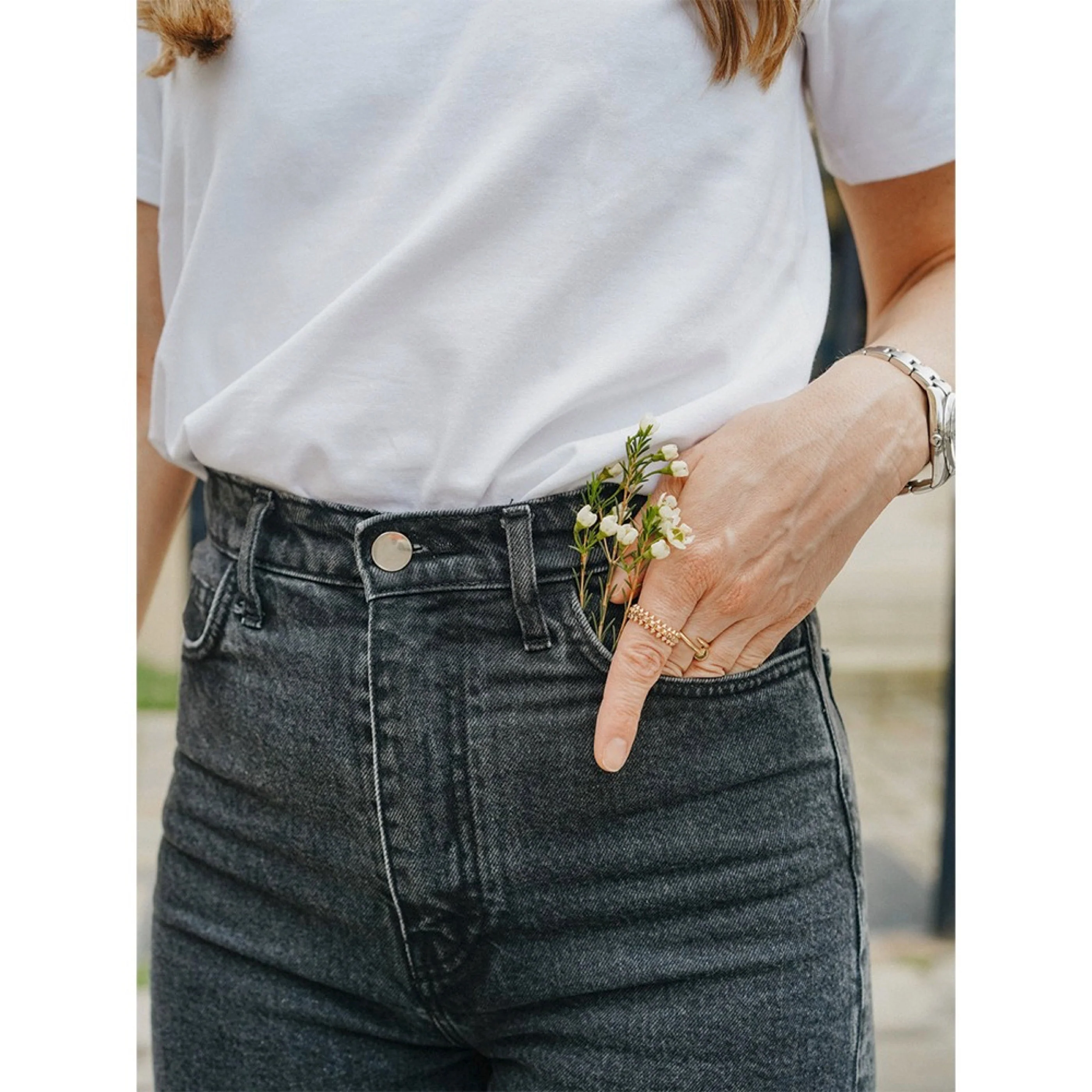 Jeans Numero 23 - Noir - Image 3
