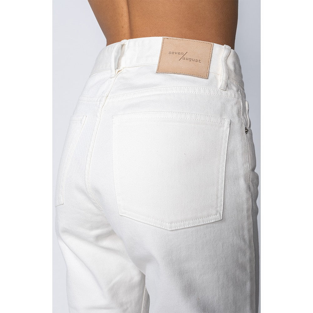 Jeans Numero 7 - Blanc - Image 4