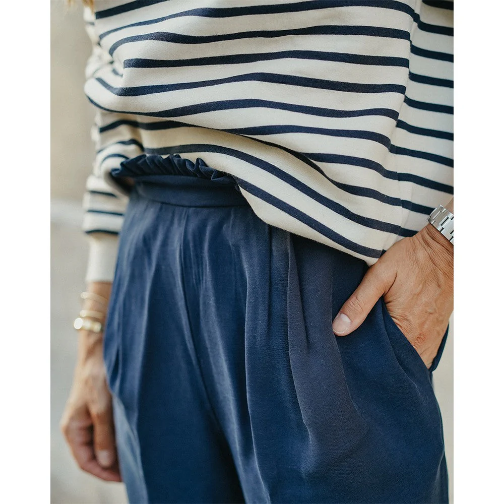 Pantalon Achille - Marine - Image 2
