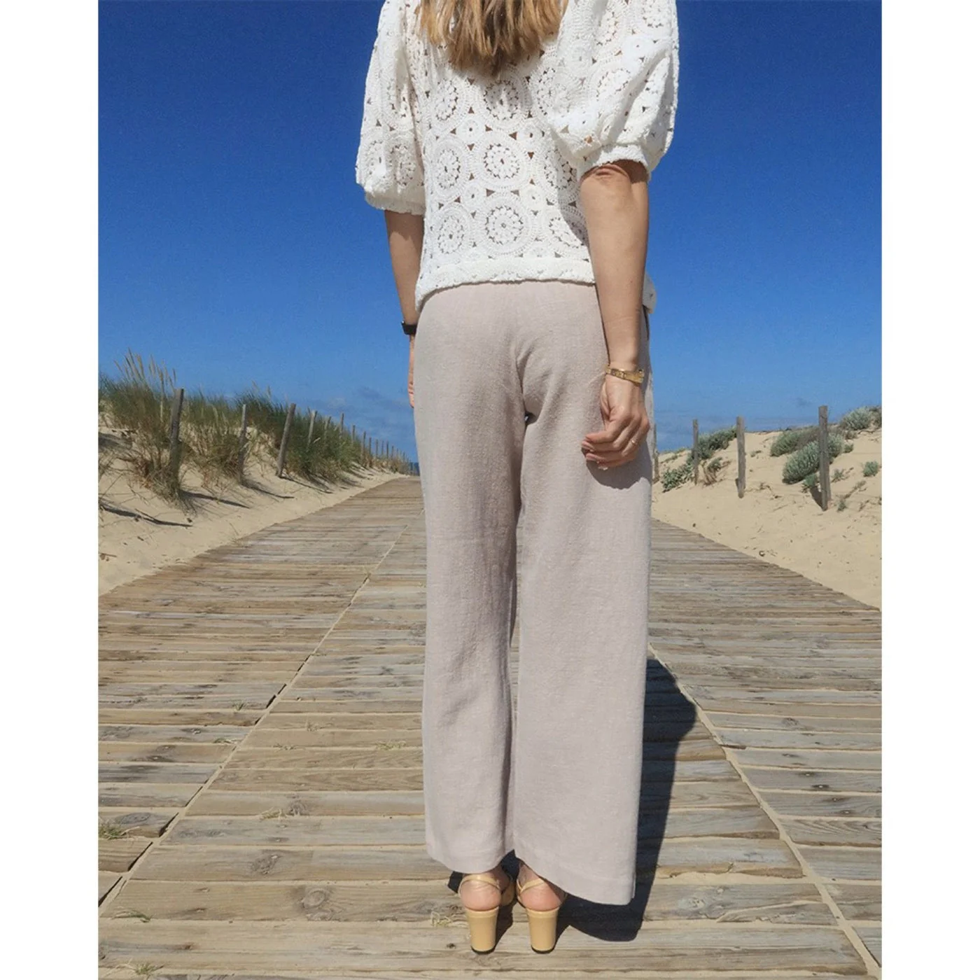 Pantalon Leandre - Sand - Image 3