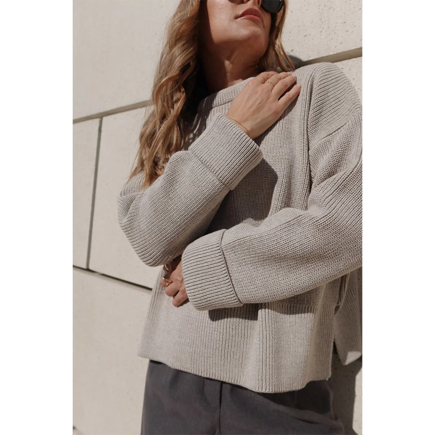 Pull Timothee - Taupe Clair - Image 2