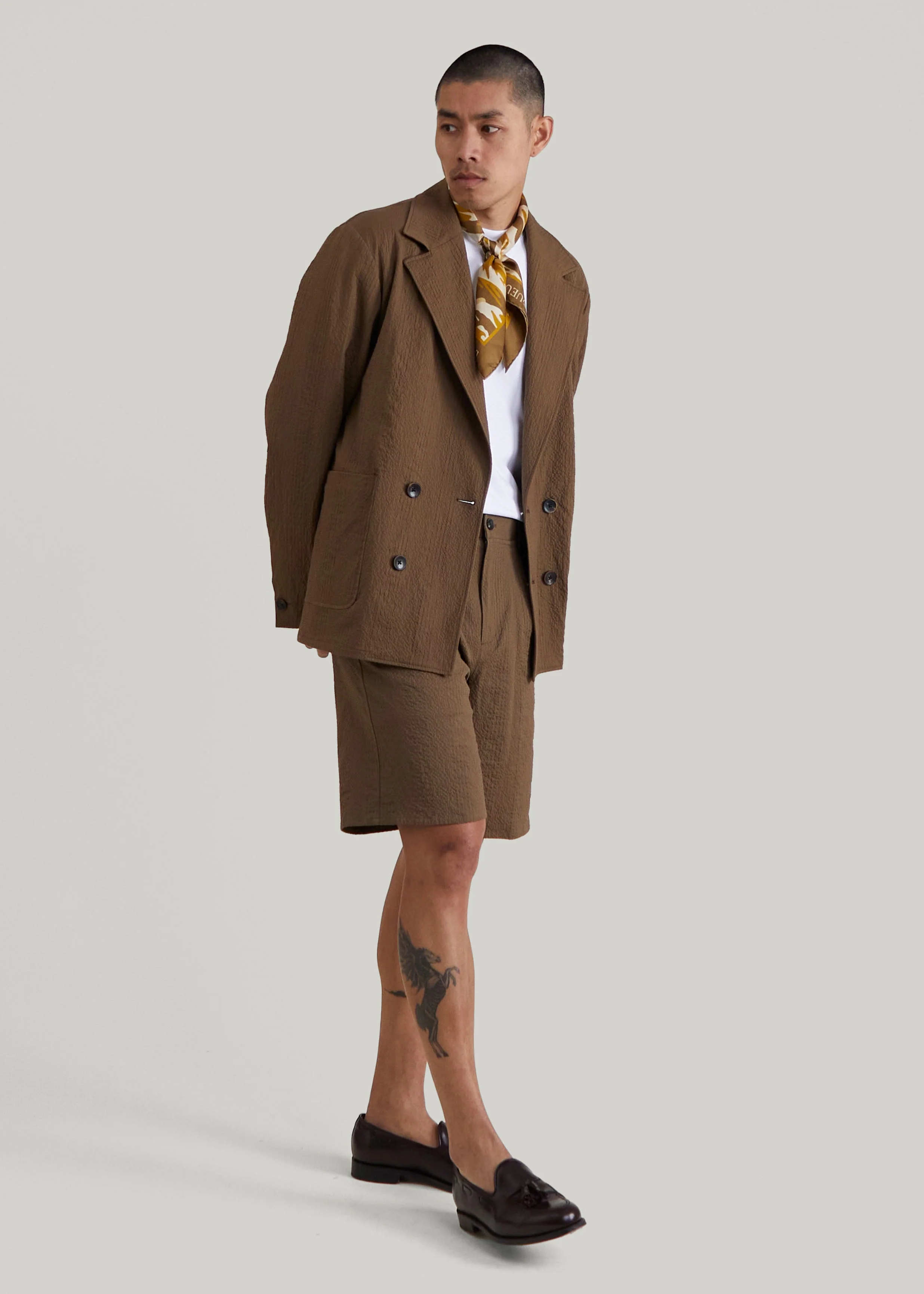 Bonne Gueule - Short Otra - Marron - Image 2