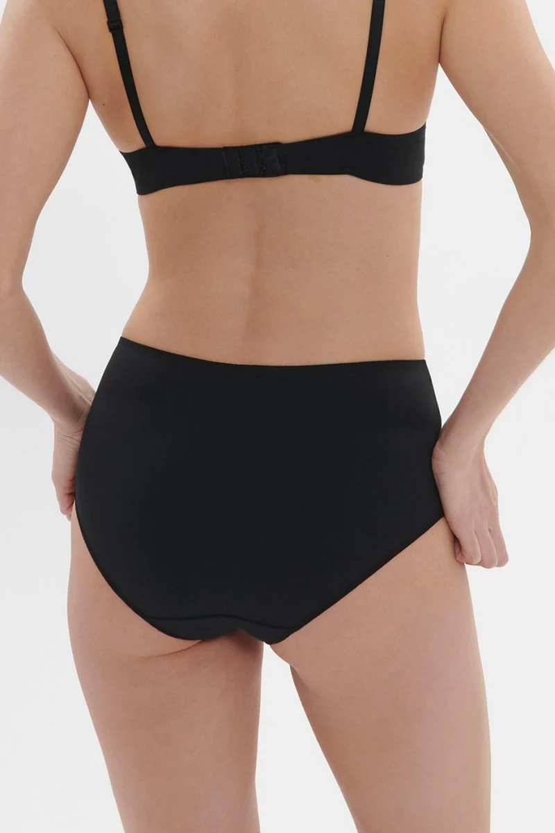 Shorty Taille Haute Délice - Noir - Image 2