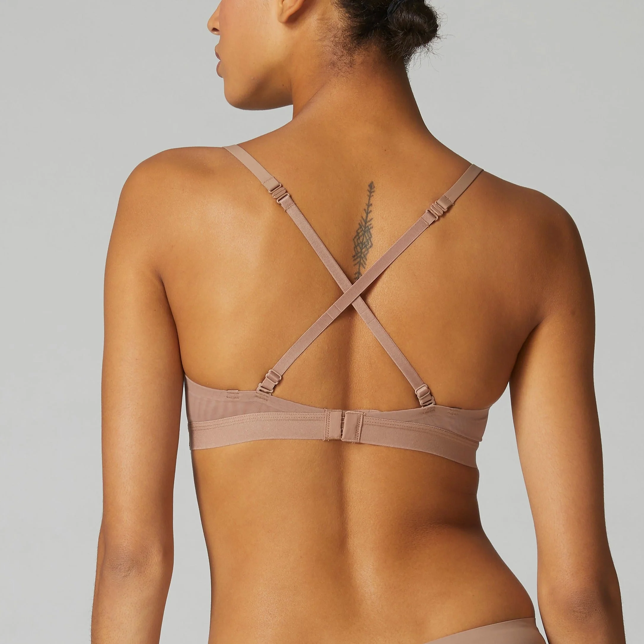 Soutien-Gorge Ampliforme Essentiel Rosé - Beige - Image 5