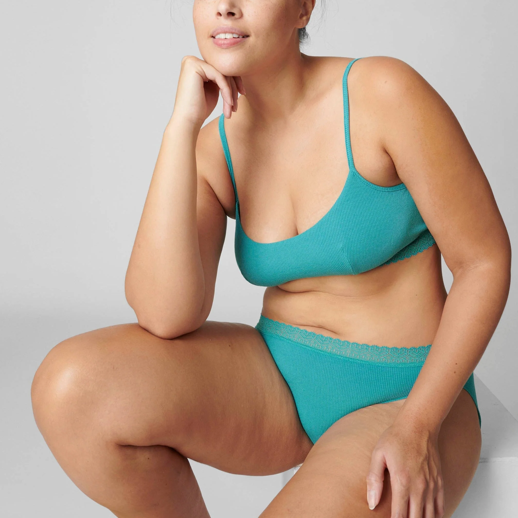 Brassière Eugenie - Bleu - Image 10
