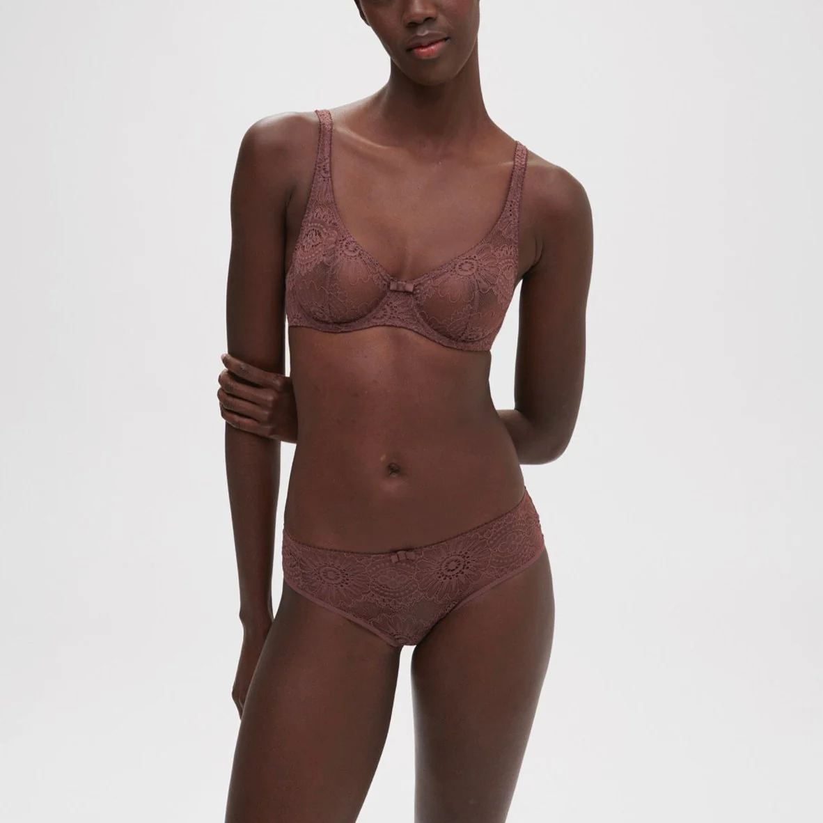 Soutien-Gorge Emblème - Marron - Image 5