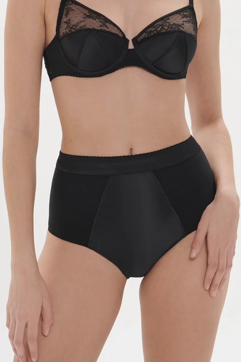 Culotte Taille Haute Eve - Noir - Image 3