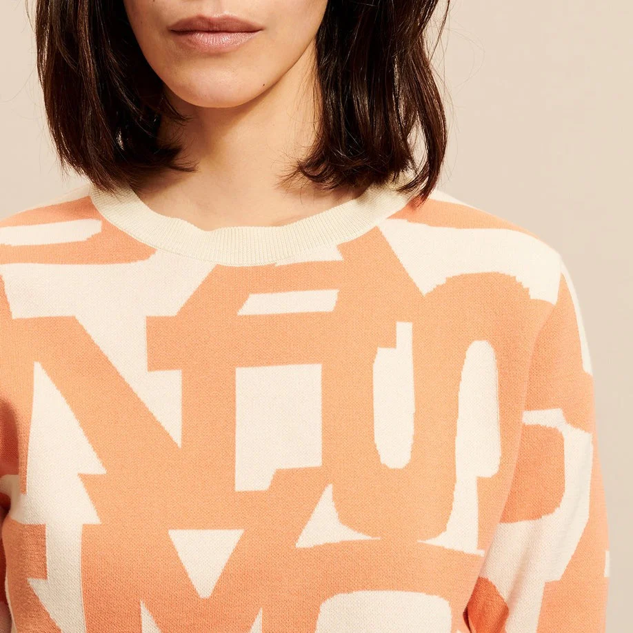 Pull Graphique A Manches Longues - Femme - Image 4