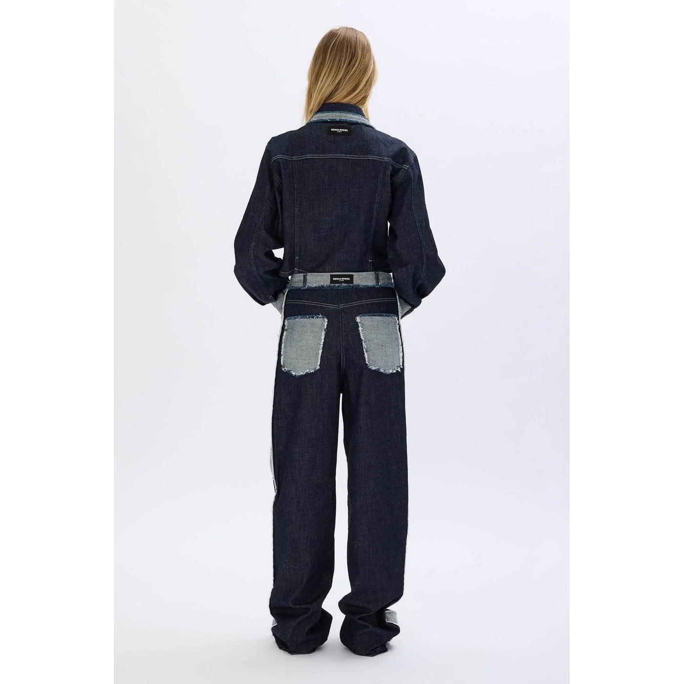 Pantalon - Bleu - Femme - Image 2