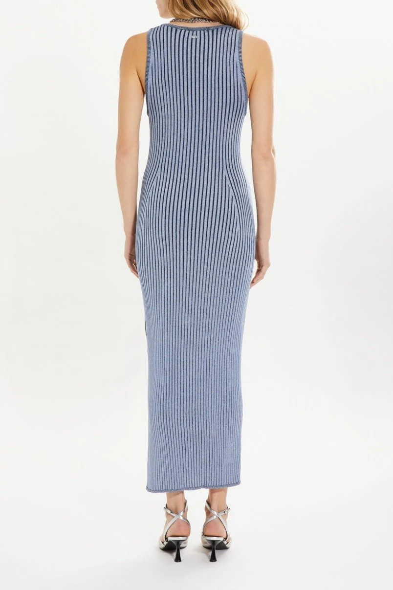 Robe - Bleu - Femme - Image 3