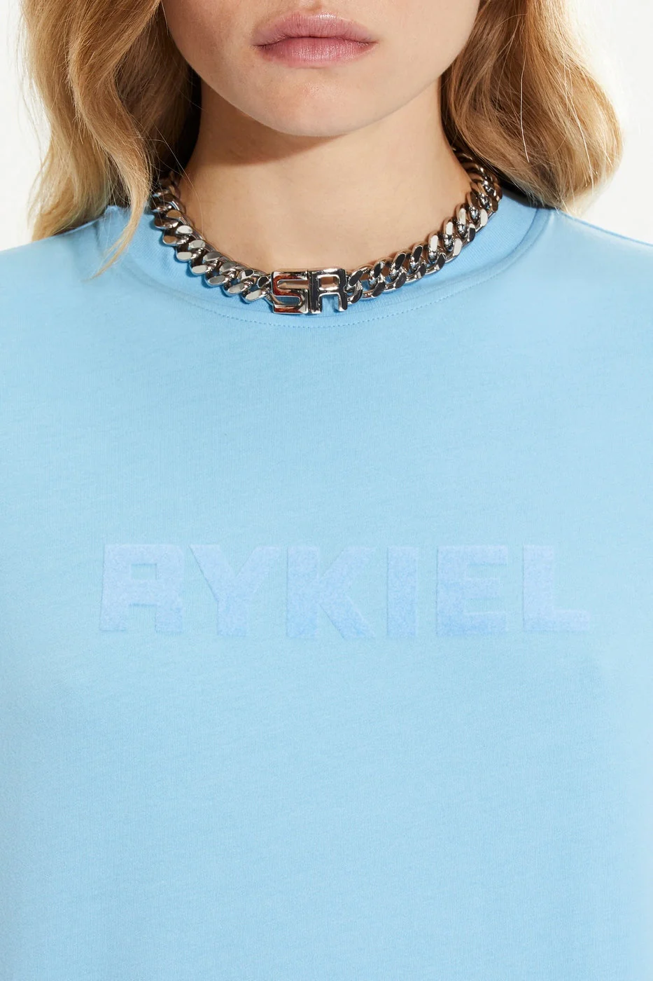 Tee Shirt - Bleu - Femme - Image 5
