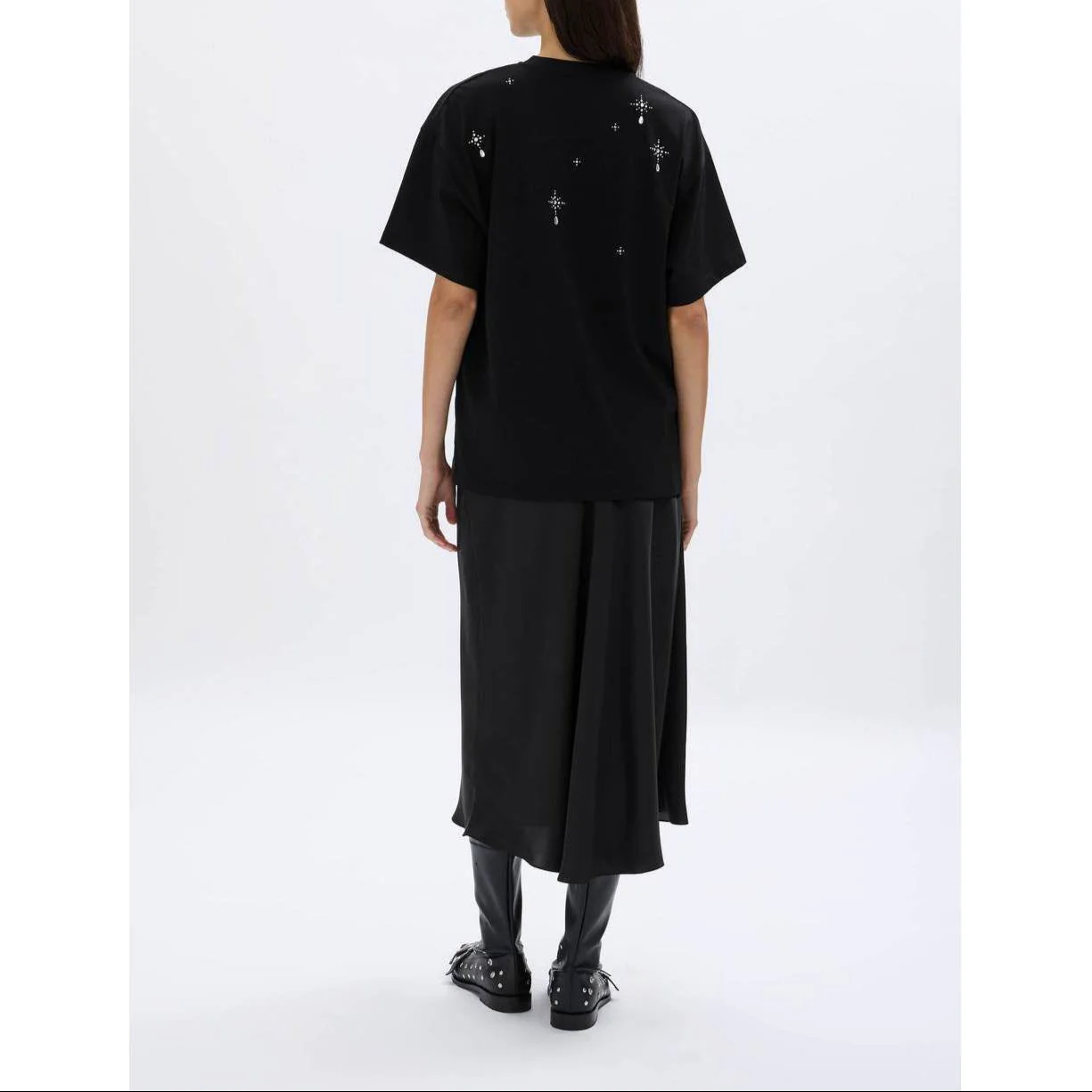 T-Shirt - Noir - Femme - Image 2