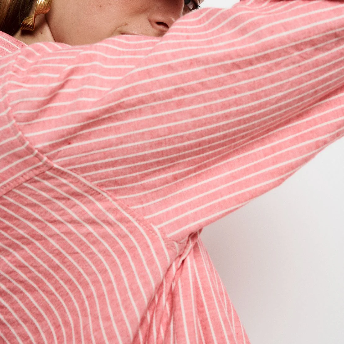 Chemise Droite Joanna - Rose - Image 2
