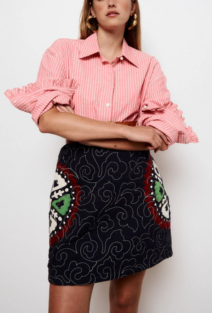 Chemise Droite Joanna - Rose - Image 3