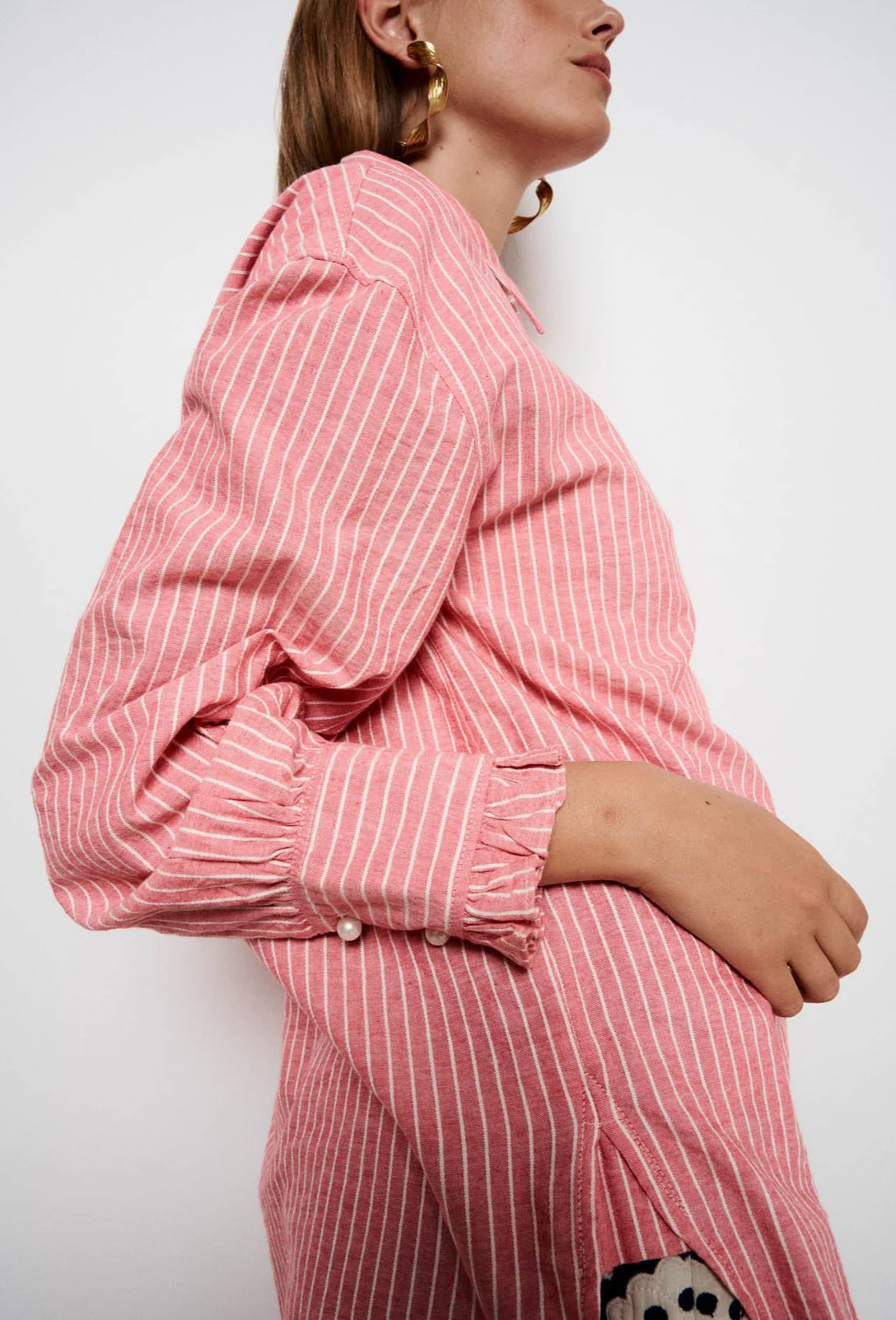 Chemise Droite Joanna - Rose - Image 4