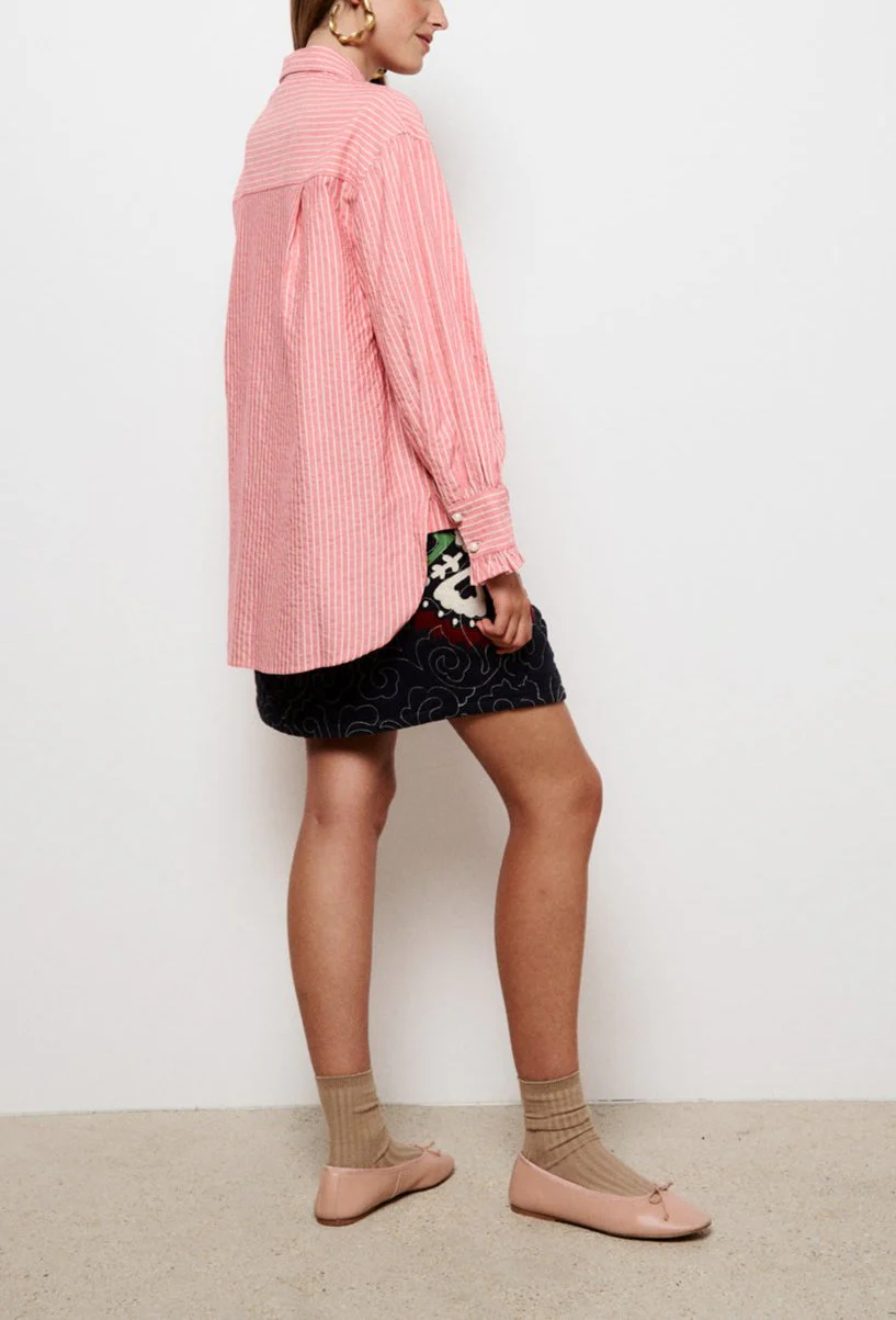 Chemise Droite Joanna - Rose - Image 5