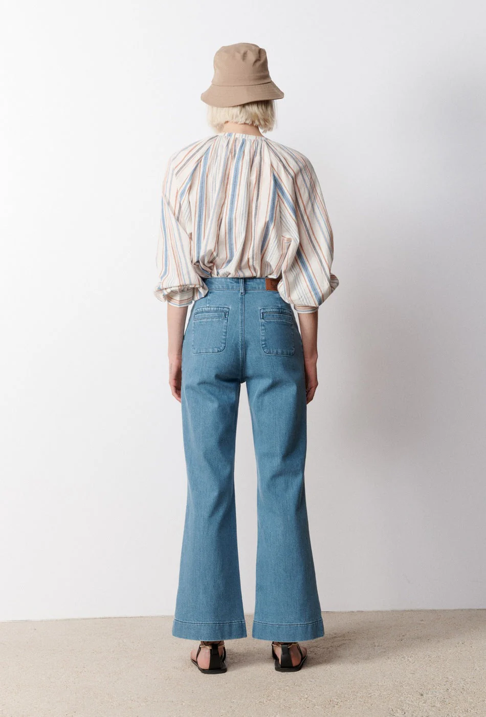Pantalon Flared Theresa - Denim - Image 2