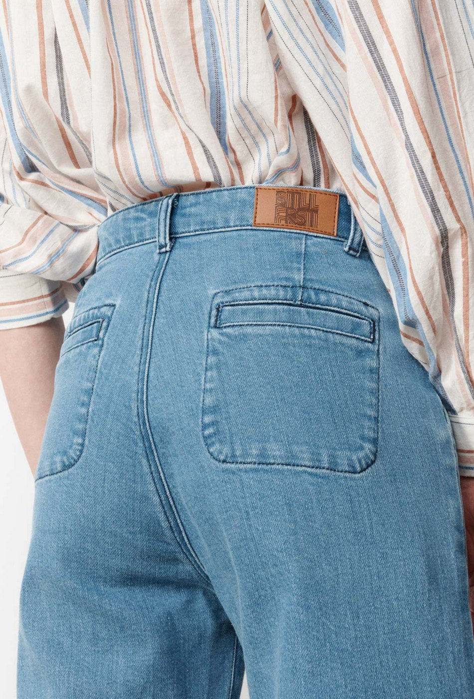 Pantalon Flared Theresa - Denim - Image 4