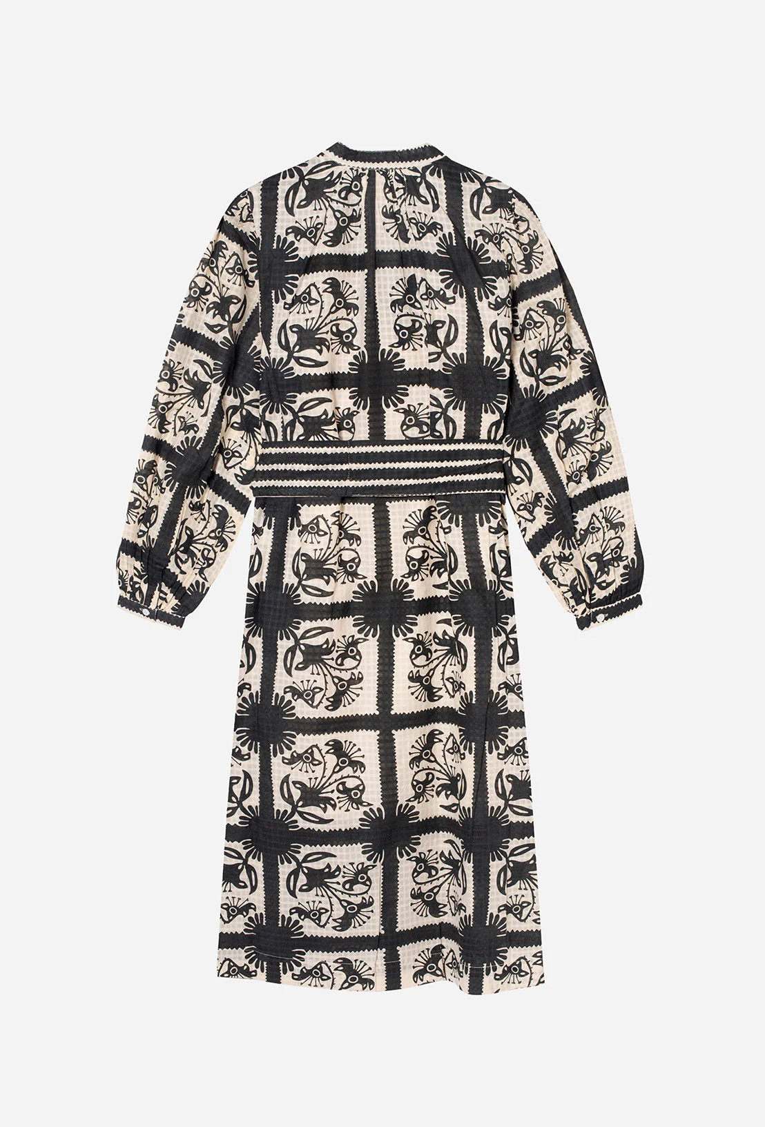 Robe Midi Gisela - Carbone - Image 2