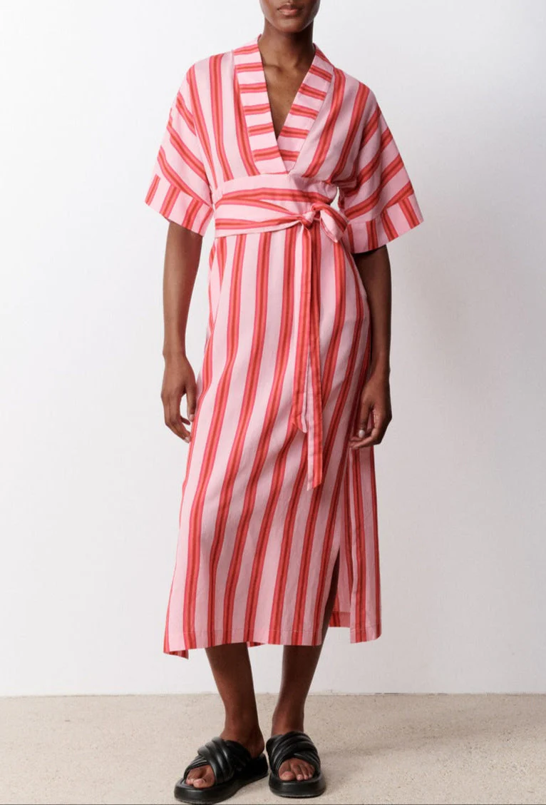 Robe Longue Valera - Rose - Image 2