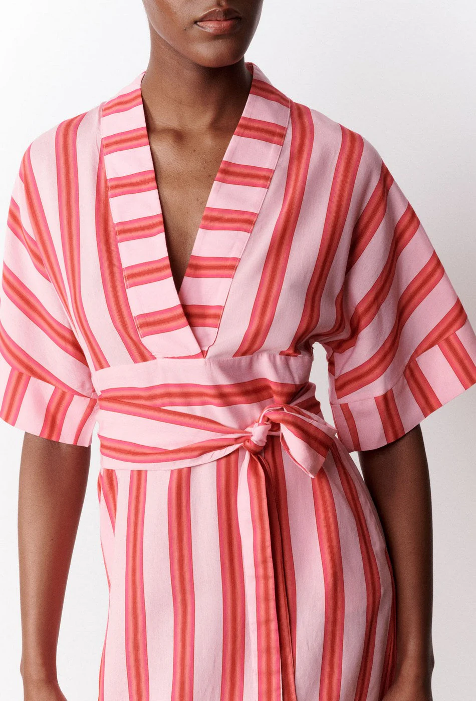 Robe Longue Valera - Rose - Image 3